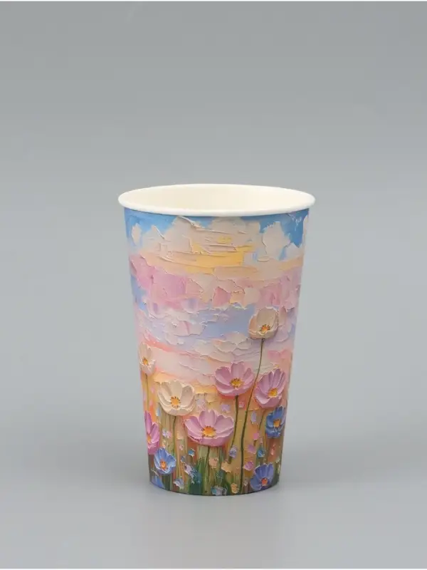 Стакан для цветов &laquo;Цветы&raquo;, 400 мл