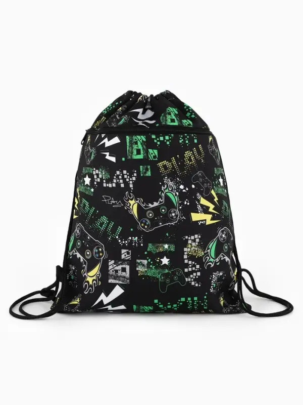 Мешок для обуви Play, 36*05*42, отд на стяжке, н/карман