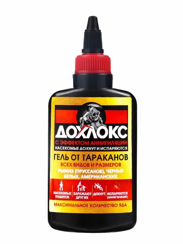 Средство от тараканов Дохлокс &laquo;Тараканья смерть&raquo;, гель, 100 мл
