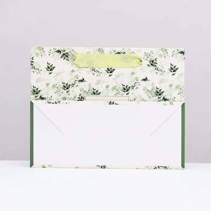 Пакет ламинированный горизонтальный «Цветы для самой прекрасной», 23×18×10 см