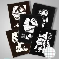 Набор предметных тетрадей Calligrata &laquo;Комикс Аниме&raquo;, 12 предметов, 48 листов, со справочным материалом, обложка из мелованного картона