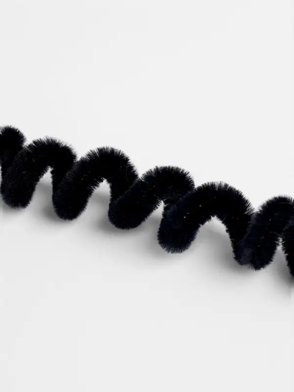 Синельная проволока, набор 50 шт., чёрная, 30 см