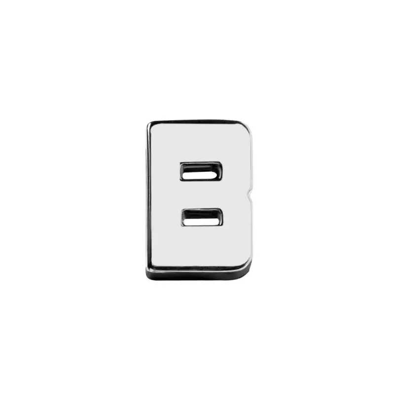 Элемент брелка-конструктора «Буква В» Элемент брелка-конструктора «Буква В»