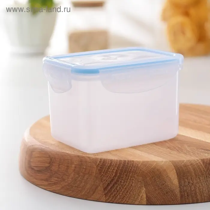 Контейнер пищевой, 630 мл с герметичной крышкой Контейнер пищевой, 630 мл с герметичной крышкой