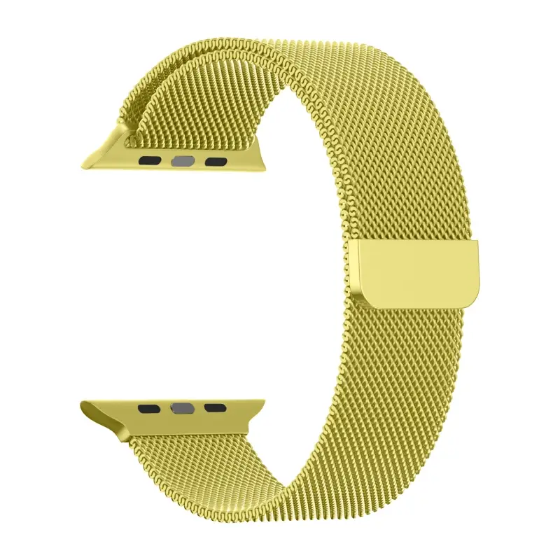 Ремешок для APL watch 38/40/41mm Milanese loop Жёлтый (Yellow) Ремешок для APL watch 38/40/41mm Milanese loop Жёлтый (Yellow)