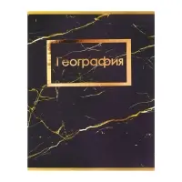 Набор предметных тетрадей Calligrata &laquo;Мрамор тёмный&raquo;, 10 предметов, 48 листов, со справочным материалом, обложка из мелованного картона