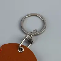 Брелок чехол для магнитных ключей, прямоугольный, рыжий 4,5х7 см