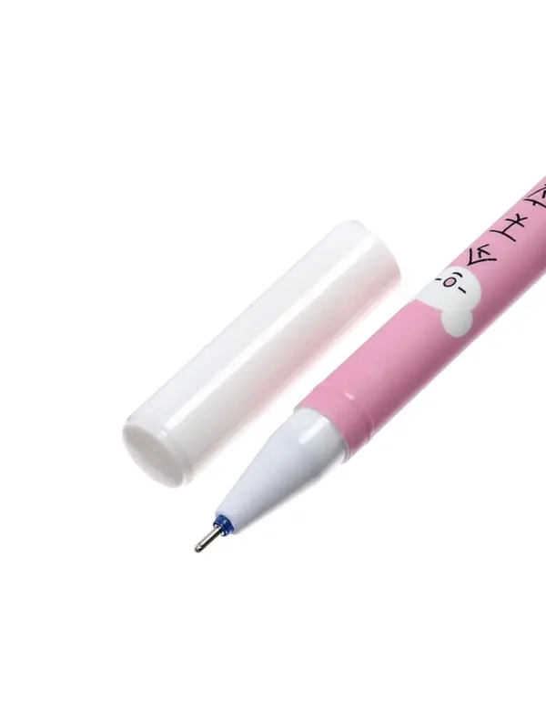 Стираемая ручка &laquo;Девочка&raquo;, гелевая, синий стержень, узел 0.5 мм, МИКС