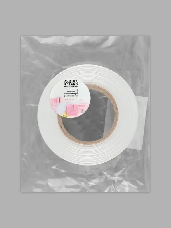 Размерник сатиновый, XS, 1000 шт., 12 мм, 30 м, белый