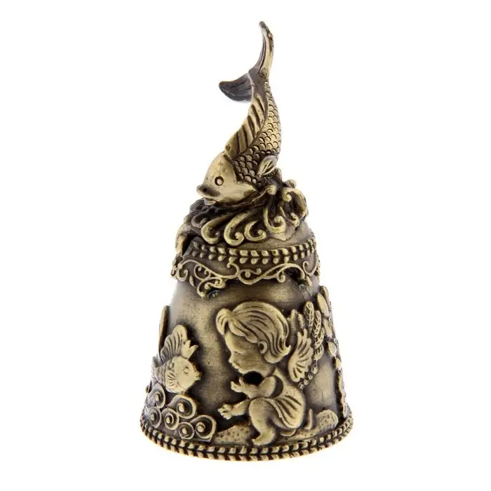 Колокольчик ангел &laquo;На счастье и удачу&raquo;, 7&times;3.5 см