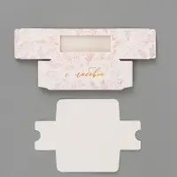 Коробка подарочная с окном &laquo;С любовью&raquo;, 12&times;5.5&times;5.5 см, самосборная