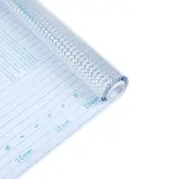 Плёнка самоклеящаяся голография, серебристая рябь, 0.45&times;3 м, 30 мкм