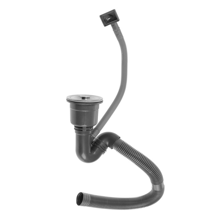 Кухонная мойка ZEIN M03, S=3.0 и 0.7мм, смеситель, корзины, разделочная доска, сифон, графит Кухонная мойка ZEIN M03, S=3.0 и 0.7мм, смеситель, корзины, разделочная доска, сифон, графит