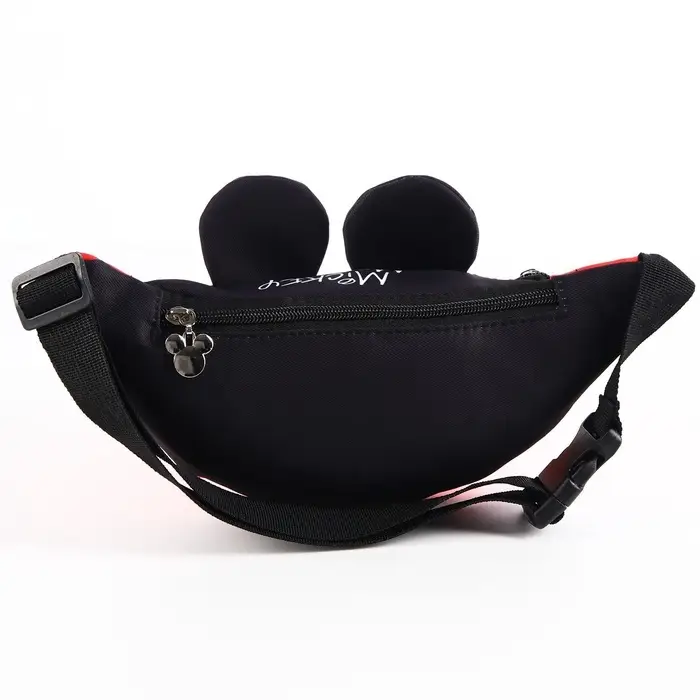 Сумка поясная детская с ушками, 25&times;6&times;13 см, Микки Маус