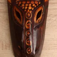 Маска &laquo;Газель&raquo;, 50 см, дерево