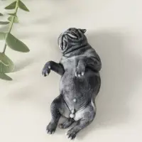 Сувенир "Бульдог лежит на спине" 3,5 см Сувенир "Бульдог лежит на спине" 3,5 см