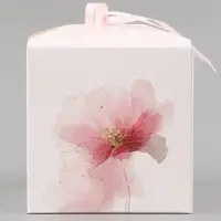 Коробка подарочная самосборная &laquo;Самой красивой&raquo;, 12&times;12&times;12 см, с лентой