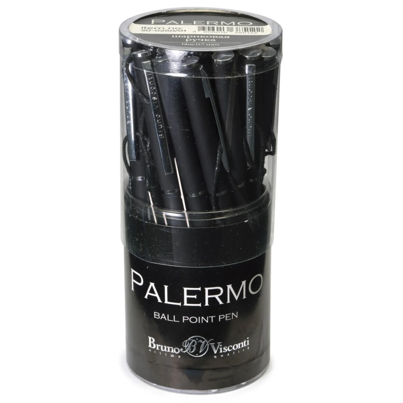 Ручка шариковая автомат. Bruno Visconti Palermo черн.корп. 20-0250/01