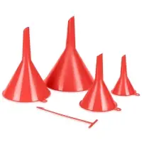 Воронки комплект 4шт (50мм, 75мм, 95мм, 115мм) AVS OF-04К