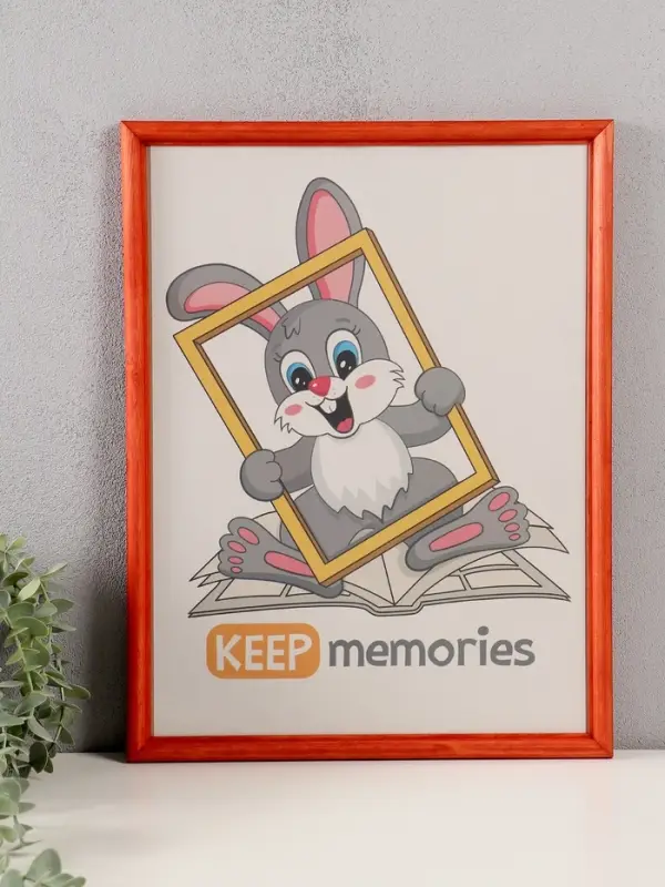 Фоторамка дерево 30х40 см, махагон №1 (пластиковый экран) Фоторамка дерево 30х40 см, махагон №1 (пластиковый экран)