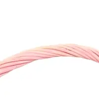 Набор корзин 2 шт  19х19х24, 15х15х8 см ручка h=14 см розовый