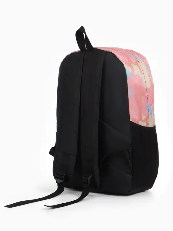 Рюкзак школьный для девочки, 3 кармана, 30&times;13&times;42 см, розовый