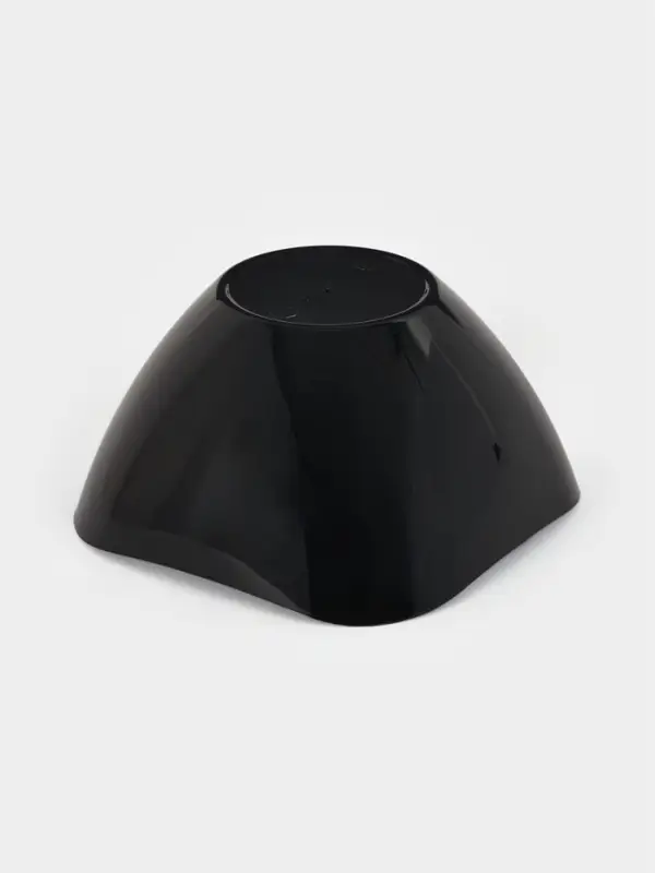 Салатник пластиковый BEROSSI &laquo;Рондо&raquo;, 1 л, чёрный