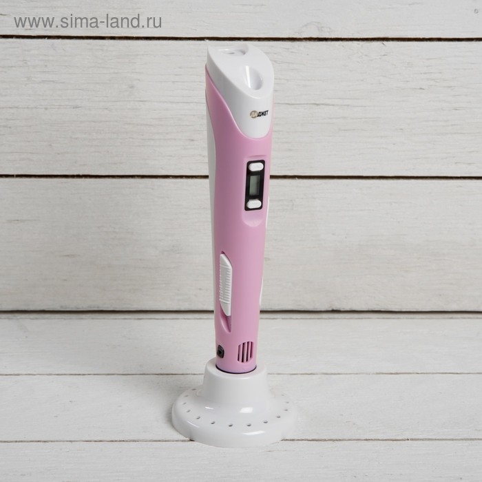 3D ручка 3Dali Plus (KIT FB0021Pk), ABS и PLA, розовая (+ трафарет и пластик) 3D ручка 3Dali Plus (KIT FB0021Pk), ABS и PLA, розовая (+ трафарет и пластик)