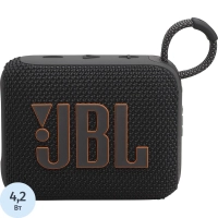 Акустическая система JBL GO 4 Black (JBLGO4BLK)