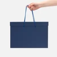 Коробка Handgrip, горизонтальная, темно-синяя Коробка Handgrip, горизонтальная, темно-синяя