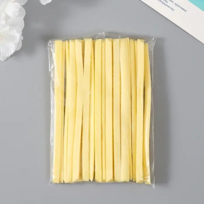 Сургуч для печати стержень 1/4 "Жёлтый бергамот" 12,7х0,7х0,7 см