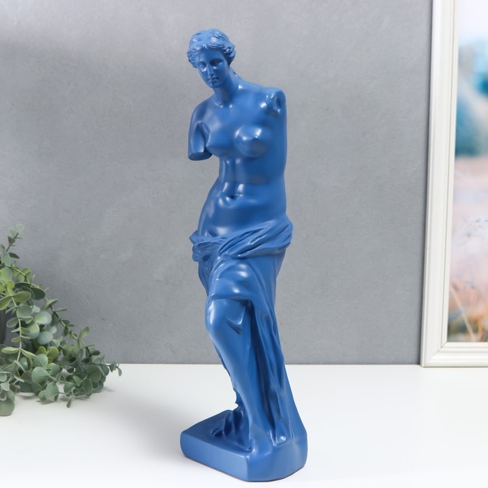 Сувенир полистоун  Сувенир полистоун "Венера" синяя 47х14х14 см