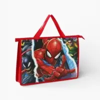 Папка с ручками, пластик, А4, &laquo;Супергерой&raquo;