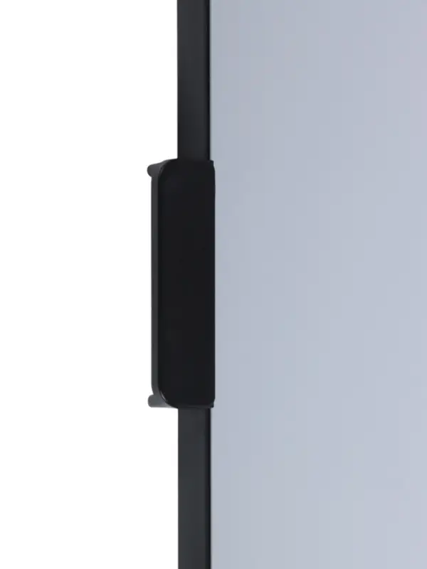 Зеркало интерьерное поворотное &laquo;Клик Мебель&raquo;, на дверцу, на стену, 90&times;30 см, цвет чёрный