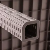 Стол садовый Rattan, 153.2&times;78.9&times;70.1 см, пластиковый, цвет тёплый орех