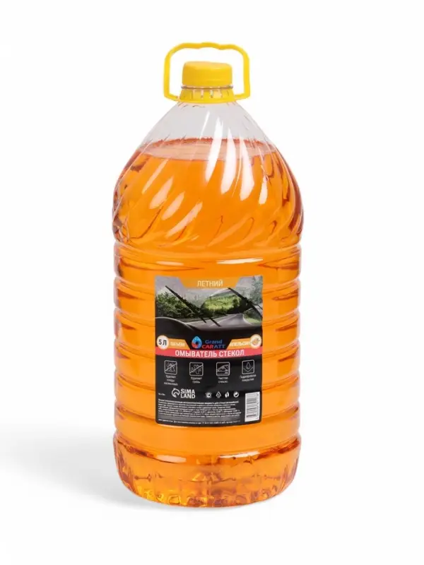 Омыватель стекол Grand Caratt летний, Апельсин, 5 л