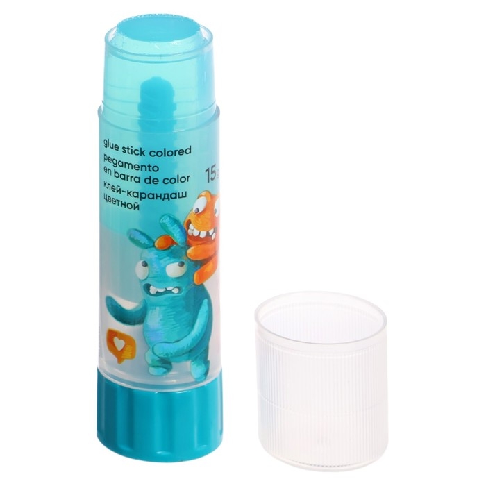 Клей-карандаш 15г ErichKrause EasyStick  Клей-карандаш 15г ErichKrause EasyStick "Jolly Friends" PVP, экономичный расход, микс