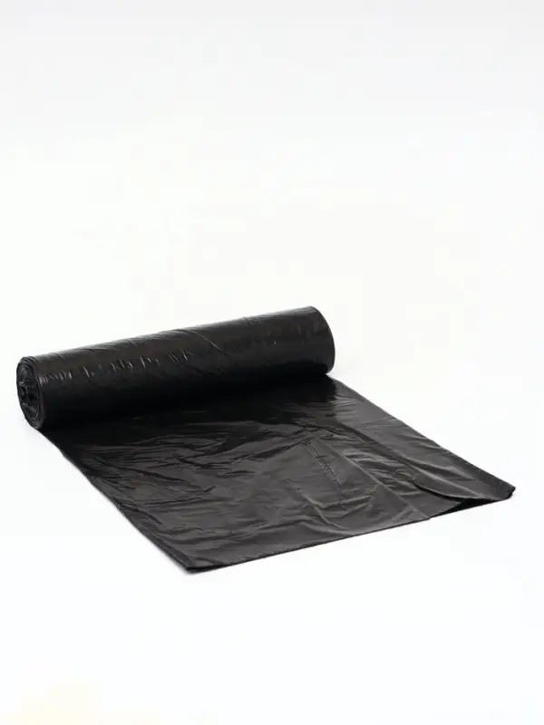 Мешки для мусора 240 л , ПВД, 40 мкм, 100 шт в рул, 86х120 см, цвет черный