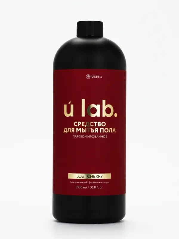Средство для мытья пола парфюмированное, аромат Lost Cherry, 1000 мл, ULAB
