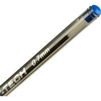 Ручка шариковая неавтомат. PENSAN My-Tech игол.након.0,7мм син 12шт/уп 2240