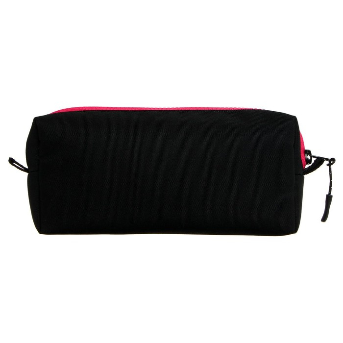 Пенал мягкий, 2 отделения, объёмный, 100 х 210 х 50 мм, Erich Krause, Black&Pink 48999 Пенал мягкий, 2 отделения, объёмный, 100 х 210 х 50 мм, Erich Krause, Black&Pink 48999