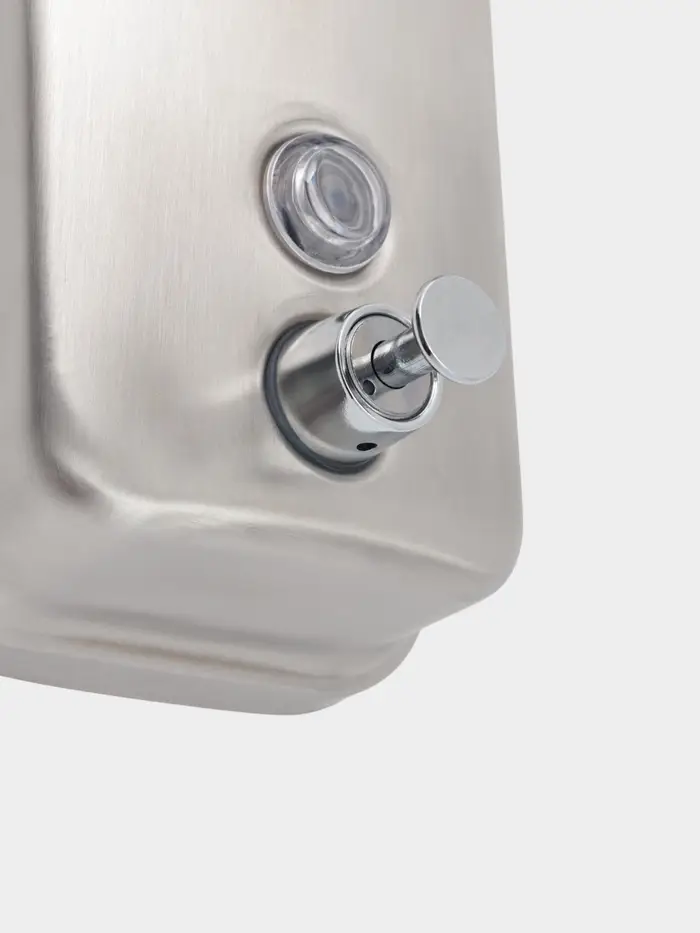 Диспенсер для жидкого мыла Stölz, механический, 800 мл, нержавеющая сталь Диспенсер для жидкого мыла Stölz, механический, 800 мл, нержавеющая сталь