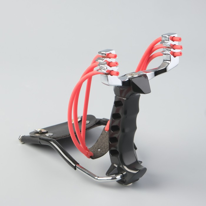 Рогатка спортивная Рогатка спортивная "Стрельба" с упором, металл, микс