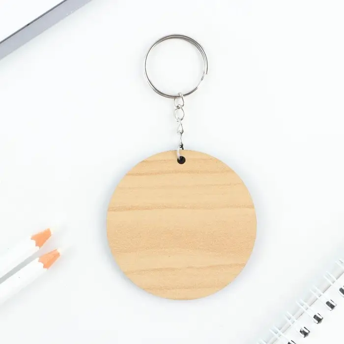 Брелок для ключей деревянный аниме «Девушка синяя» 5.8×5.8 см Брелок для ключей деревянный аниме «Девушка синяя» 5.8×5.8 см