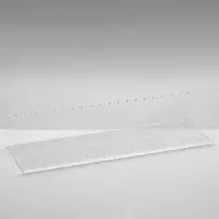 Подставка горизонтальная для ручек и карандашей 20 шт., 31.5&times;11&times;6 см, оргстекло 2 мм В ЗАЩИТНОЙ ПЛЁНКЕ