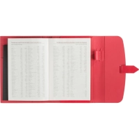 Ежедневник недатированныйА5 Senate красный 272 стр. 3-213/01