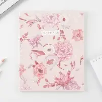 Тетрадь в клетку, 48 л., А5, на скрепке, блок №1 «Нежная ботаника» МИКС Тетрадь в клетку, 48 л., А5, на скрепке, блок №1 «Нежная ботаника» МИКС