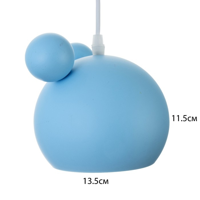 Светильник BayerLux Светильник BayerLux "Барни" Е27 40Вт голубой 20х20х20-120см