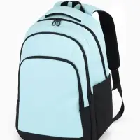Рюкзак, водонепроницаемое дно, 2 отделения, 3 кармана, 31&times;14.5&times;45 см, голубой