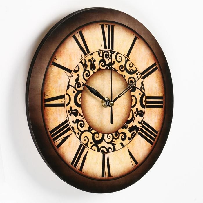 Часы настенные интерьерные, d-23. см Часы настенные интерьерные, d-23. см